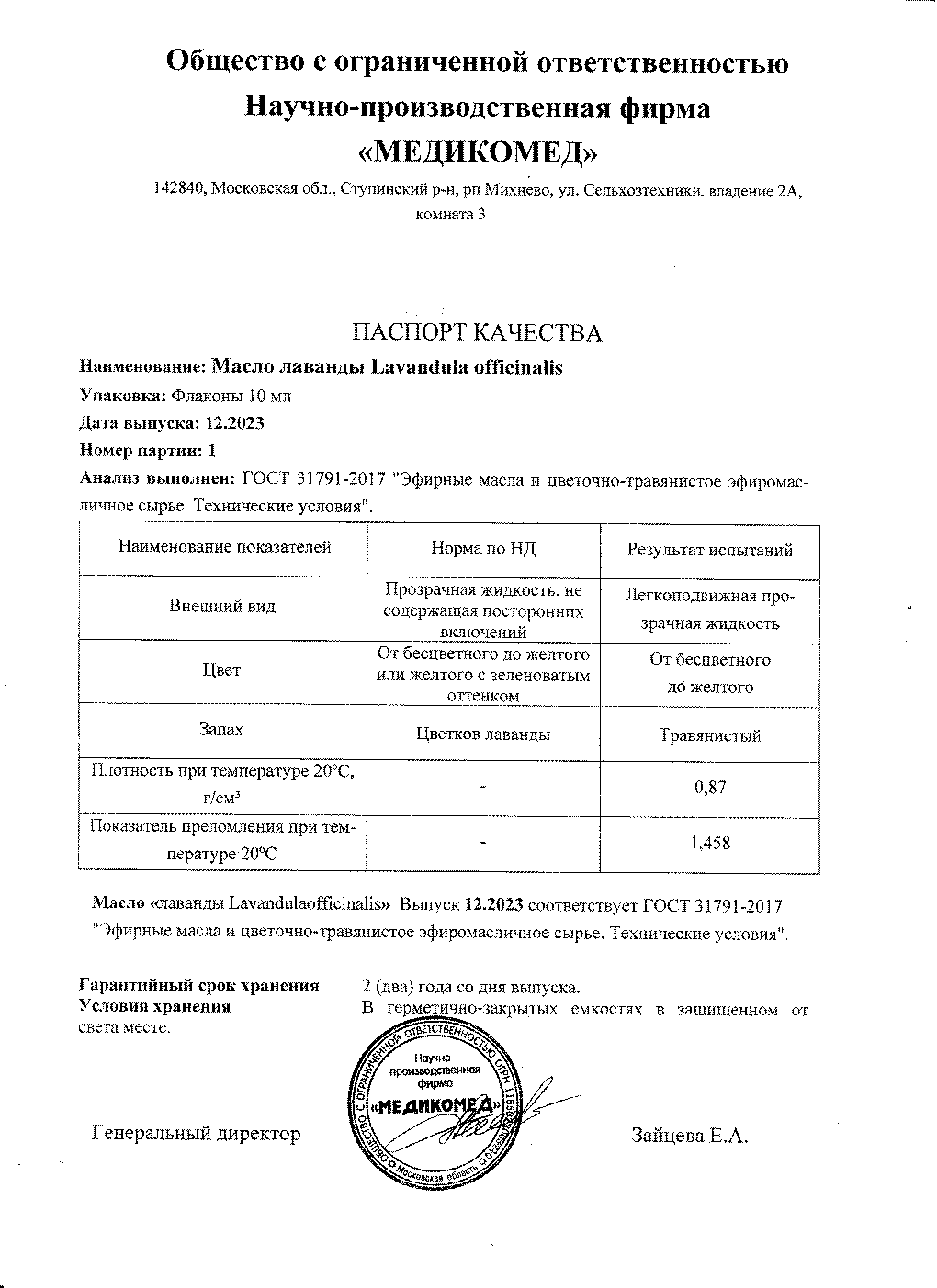 Паспорт №122023